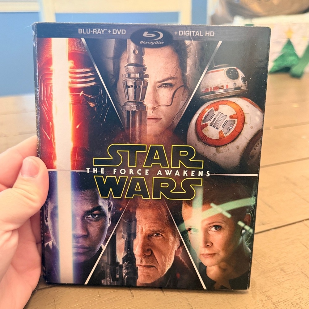 Star Wars The Force Awakens Blu-ray DVD Digital HD Special Edition Slipcover